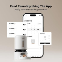 PETLIBRO 1080P HD Automatic Cat Feeder with Camera & 2-Way Audio