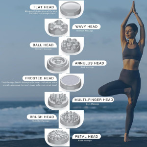 Appareil Anti-Cellulite Électrique Blanc - Massage & Sculpting