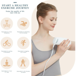 Handheld Cellulite Massager & Body Sculpting Machine - White Electric Back Massager