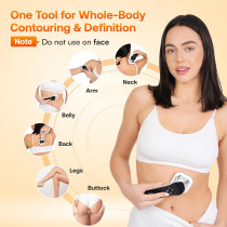 Cordless Cellulite Massager with Essential Oil Infused Anti-Cellulite Oil