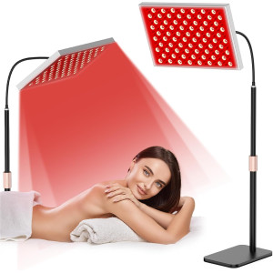 Red Light Therapy Panel with Stand - 660nm & 850nm LED for Face & Body