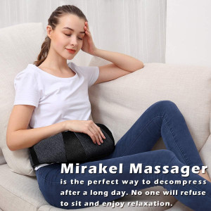 Mirakel Shiatsu Massageur Dos & Cou Chauffant - Soulagement Profond