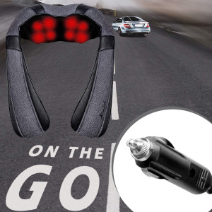 Mirakel Shiatsu Neck & Back Massager with Heat - Deep Tissue Relief