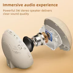 Réveil Lumière Naturelle Sunrise avec Sons Relaxants & Bluetooth