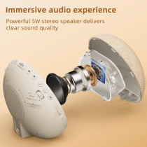 Réveil Lumière Naturelle Sunrise avec Sons Relaxants & Bluetooth