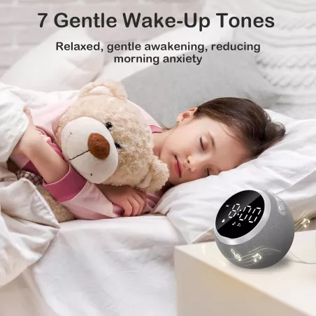 Rohent Machine à Sons: Sommeil Profond Garanti! 25 Sons, Réveil Doux & Minuteur