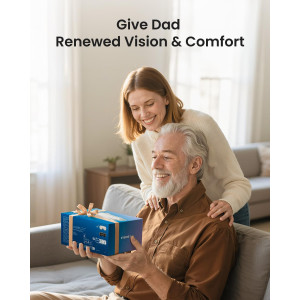 RENPHO Eye Massager with Heat & Compression – Best Gift for Migraine Relief