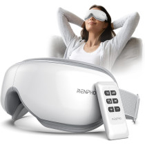 RENPHO Eye Massager with Heat & Compression – Best Gift for Migraine Relief