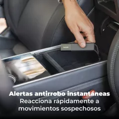 Traqueur GPS PRO Invoxia : Localisation Temps Réel, Abonnement 1 An Inclus, Alerte Mouvement, Batterie 3 Mois