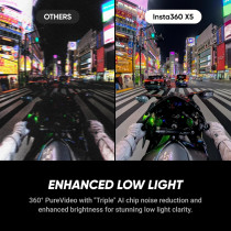 Insta360 X5: Waterproof 8K 360° Action Camera with Invisible Selfie Stick