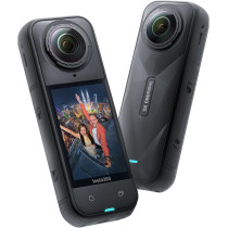 Insta360 X5: Waterproof 8K 360° Action Camera with Invisible Selfie Stick
