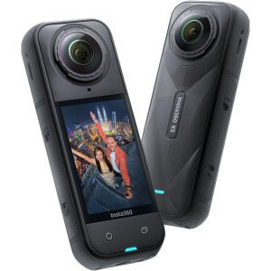 Insta360 X5: Waterproof 8K 360° Action Camera with Invisible Selfie Stick