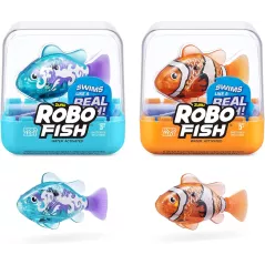 Robo Alive Poisson Robotique 2-Pack Teal/Orange ZURU