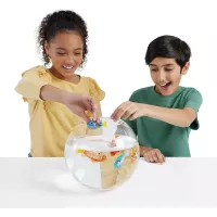 Robo Alive Poisson Robotique: 2 Pack Changeant de Couleur (Turquoise + Orange) - LAventure Aquatique Ultime!