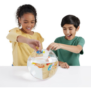 Robo Alive Robotic Fish 2-Pack Teal & Orange – Color Changing, Water Activated