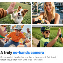 128GB FHD 1080P Mini Body Camera – Portable Wearable Action Cam