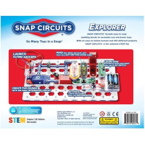 Snap Circuits Jr. SC-100: 100+ STEM Projects, 28 Parts, Kids 8+