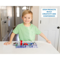 Snap Circuits Jr. SC-100: 100+ STEM Projects, 28 Parts, Kids 8+