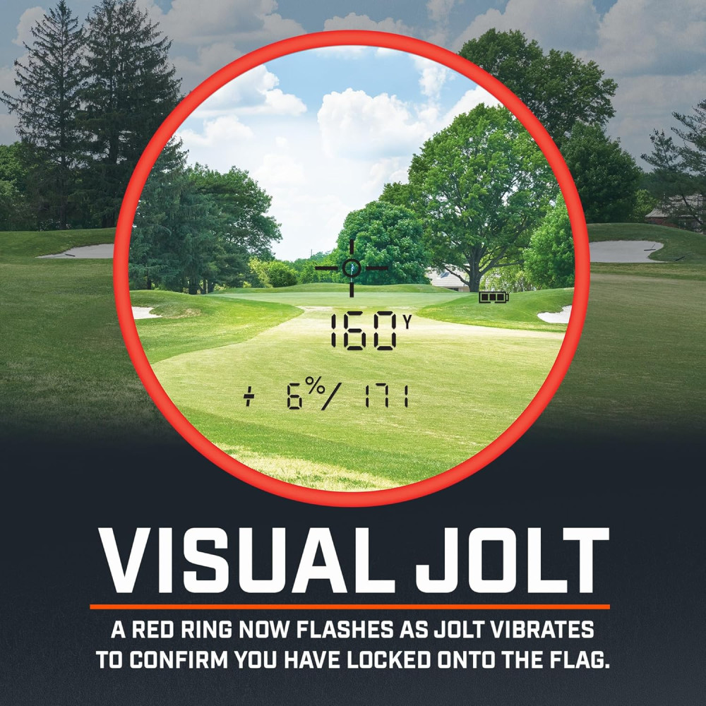 Bushnell Golf Tour V6 Shift Laser Rangefinder - 1300Y, Slope & Mag Mount