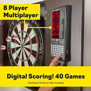 Viper ProScore Digital Dartboard Scoreboard for 8 Players, 40 Games