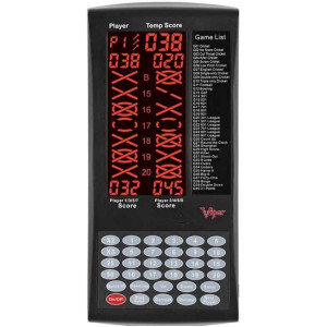 Viper ProScore Digital Dartboard Scoreboard for 8 Players, 40 Games