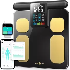 Balance Digitale RunSTAR 8 Électrodes - Poids & Taux de Graisse