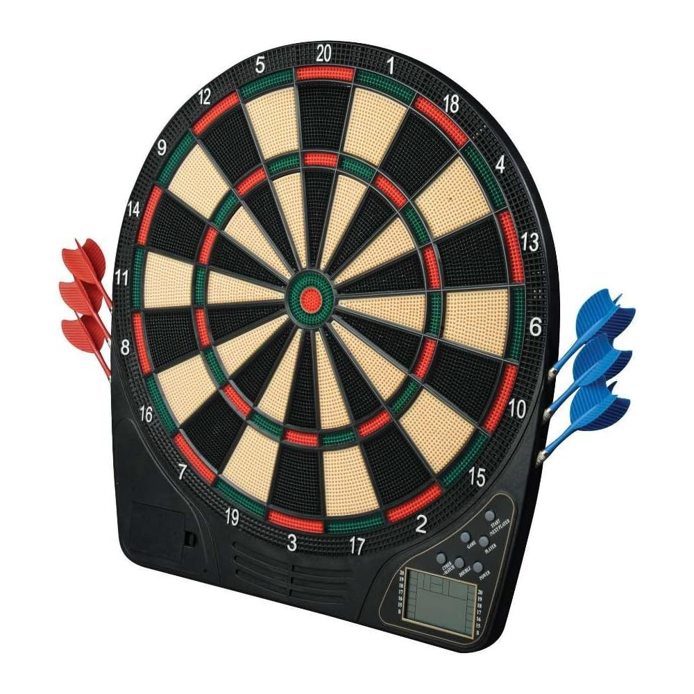 Franklin Sports Electronic Dart Board Set with Digital Scoreboard & 6 Darts