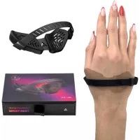 DELTAHUB Carpio G2.0 - Support Poignet Gaming Ergonomique Noir