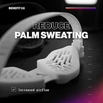 DELTAHUB Carpio G2.0 Ergonomic Right-Handed Gaming Wrist Rest - Black