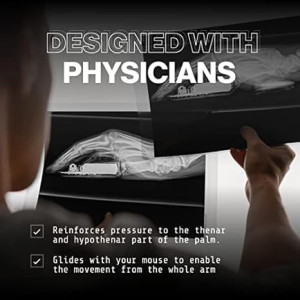 DELTAHUB Carpio G2.0 - Support Poignet Gaming Ergonomique Noir