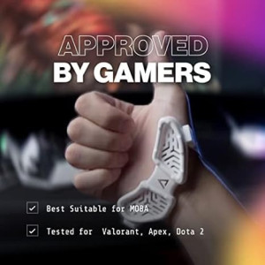 DELTAHUB Carpio G2.0 - Support Poignet Gaming Ergonomique Noir