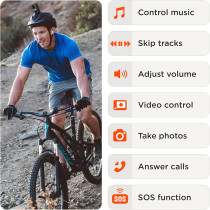 ArcX Bluetooth Smart Ring - Waterproof, Lightweight, Multi-Function Remote