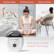 Truvaga™ Vagus Nerve Stimulator – Stress Relief & Better Sleep USA Made