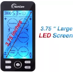 TechCare Plus 24 : Appareil TENS/EMS Rechargeable pour Soulagement Douleur & Relaxation Musculaire