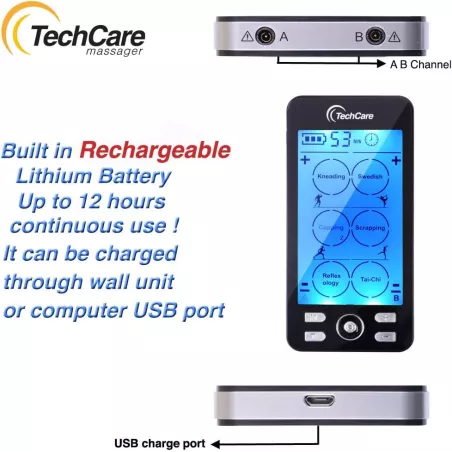 Tens Unit Plus 24 Rechargeable - Appareil de Massage Pulse Multi-Mode