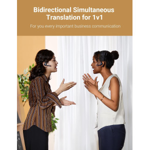 Timekettle W4 Pro AI Translator Earbuds – 40 Languages, Real-Time Talk