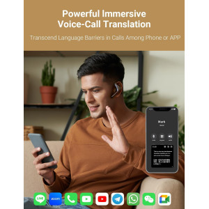 Timekettle W4 Pro AI Translator Earbuds – 40 Languages, Real-Time Talk