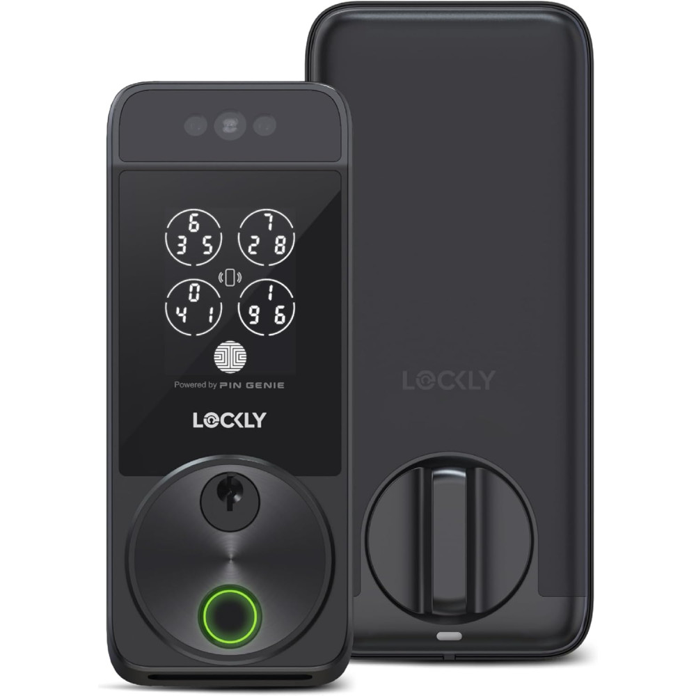 Lockly Visage Zeno Smart Lock: Facial Recognition & Wi-Fi Deadbolt