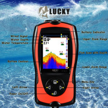 LUCKY Portable Handheld Fish Finder Sonar Sensor for Kayak & Boat Fishing