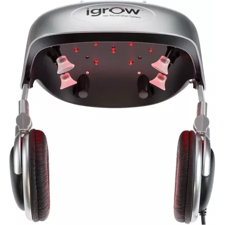 iGrow: Casque Laser Anti-Chute de Cheveux - Croissance Capillaire Prouvée et Approuvée FDA