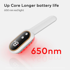 Peigne Laser Croissance Cheveux - Traitement Lumière Rouge Anti-Alopécie