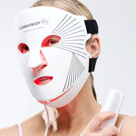 Masque LED CurrentBody Skin Series 2: Rajeunissement Avancé, Peau Visiblement Plus Jeune