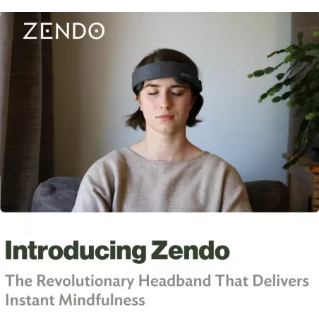 Zendo : Bandeau de Méditation pour une Relaxation Profonde et Rapide – Réduit le Stress de 75%