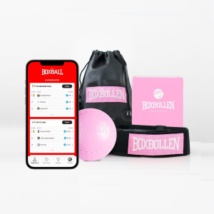 Boxbollen® Boxing Reflex Ball – App-Connected Trainer for Agility & Fun