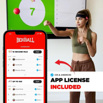 Family MMA Boxing Reflex Ball with App - Celebrity-Approved Gear