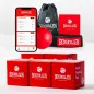 Pack Familial Boxbollen : Améliorez vos réflexes avec lappli ! Idéal MMA et Boxe, approuvé par les stars !