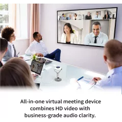 j5create Webcam 360° Full HD: La solution idéale pour vos visioconférences!