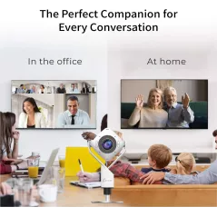 j5create 1080P 360° Webcam with Mic – USB-C for Video Conferencing