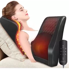 Boriwat Coussin Massant Chauffant 3D pour Douleurs Corporelles
