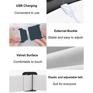 Portable Cordless Electric Heating Pad for Menstrual & Back Pain Relief